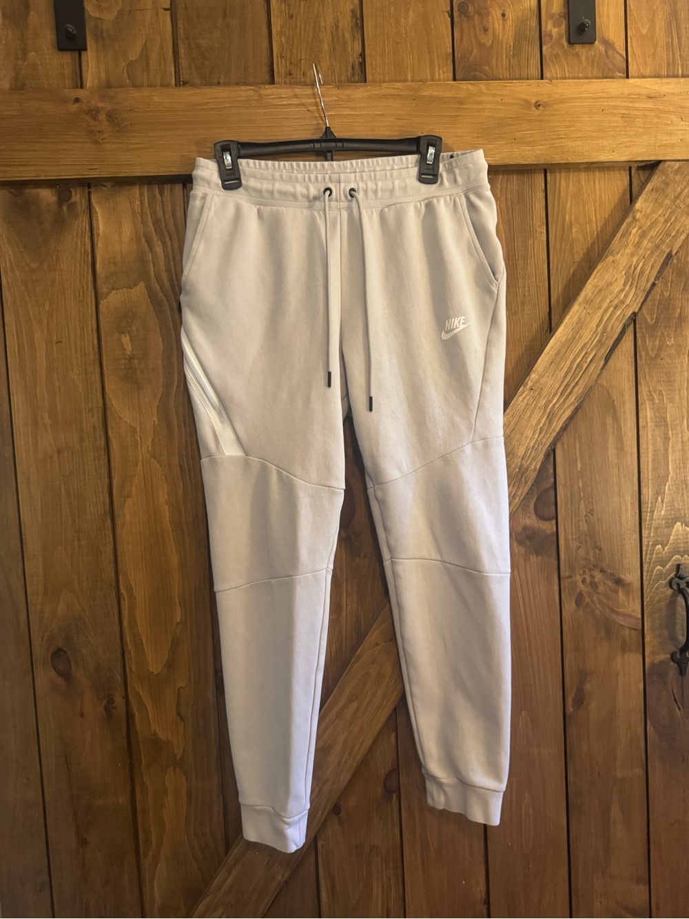 Nike Light Gray Men's Tech Fleece Joggers